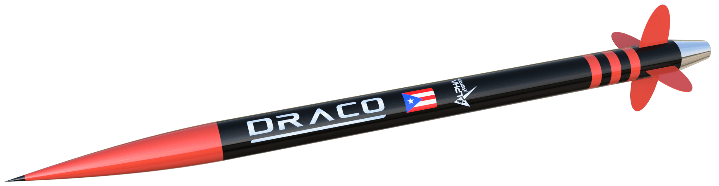 Rocket I CAD render