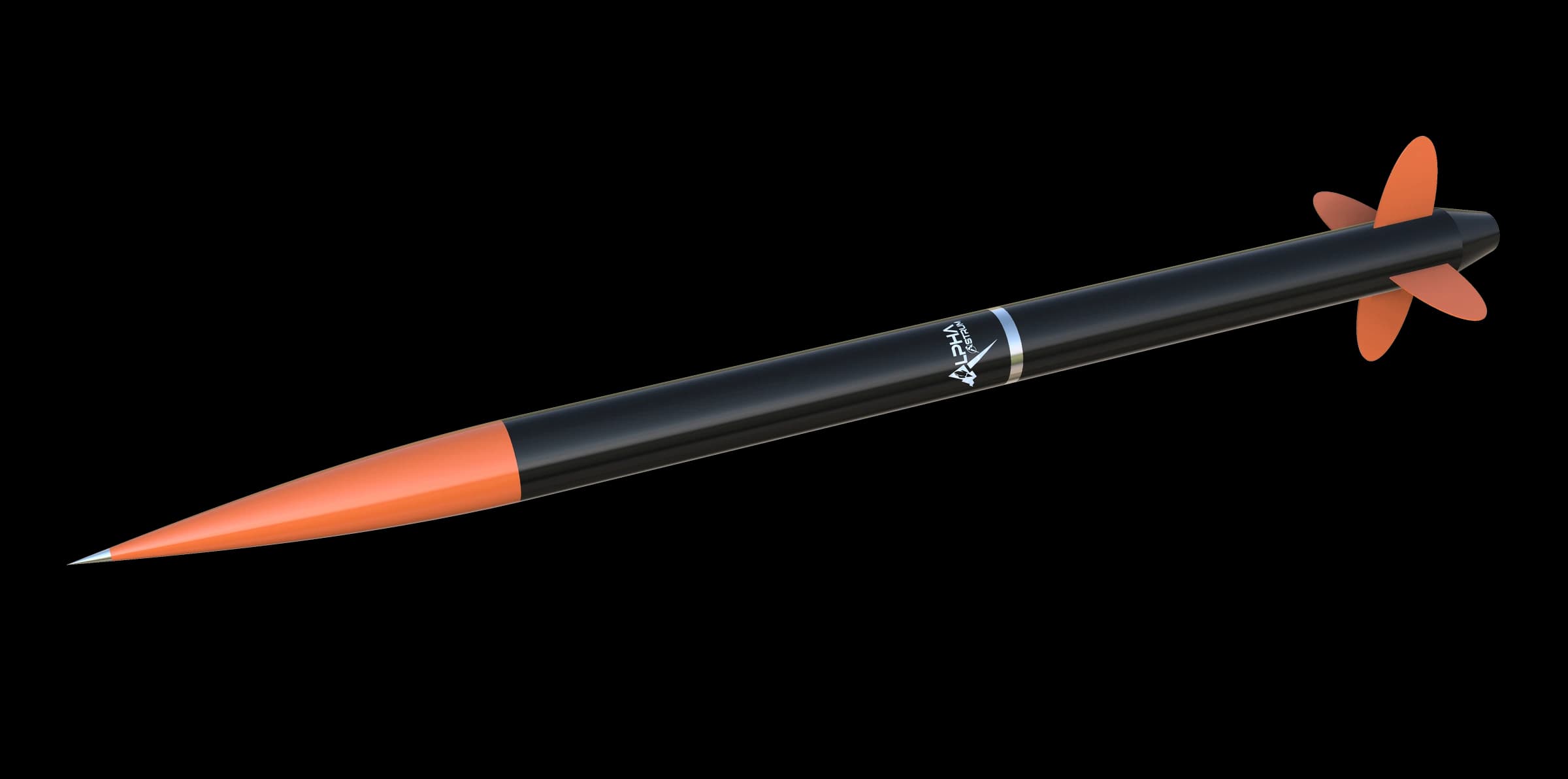 Rocket II CAD render