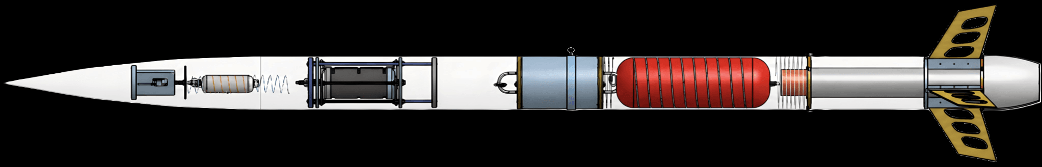 Internal components of Rocket III